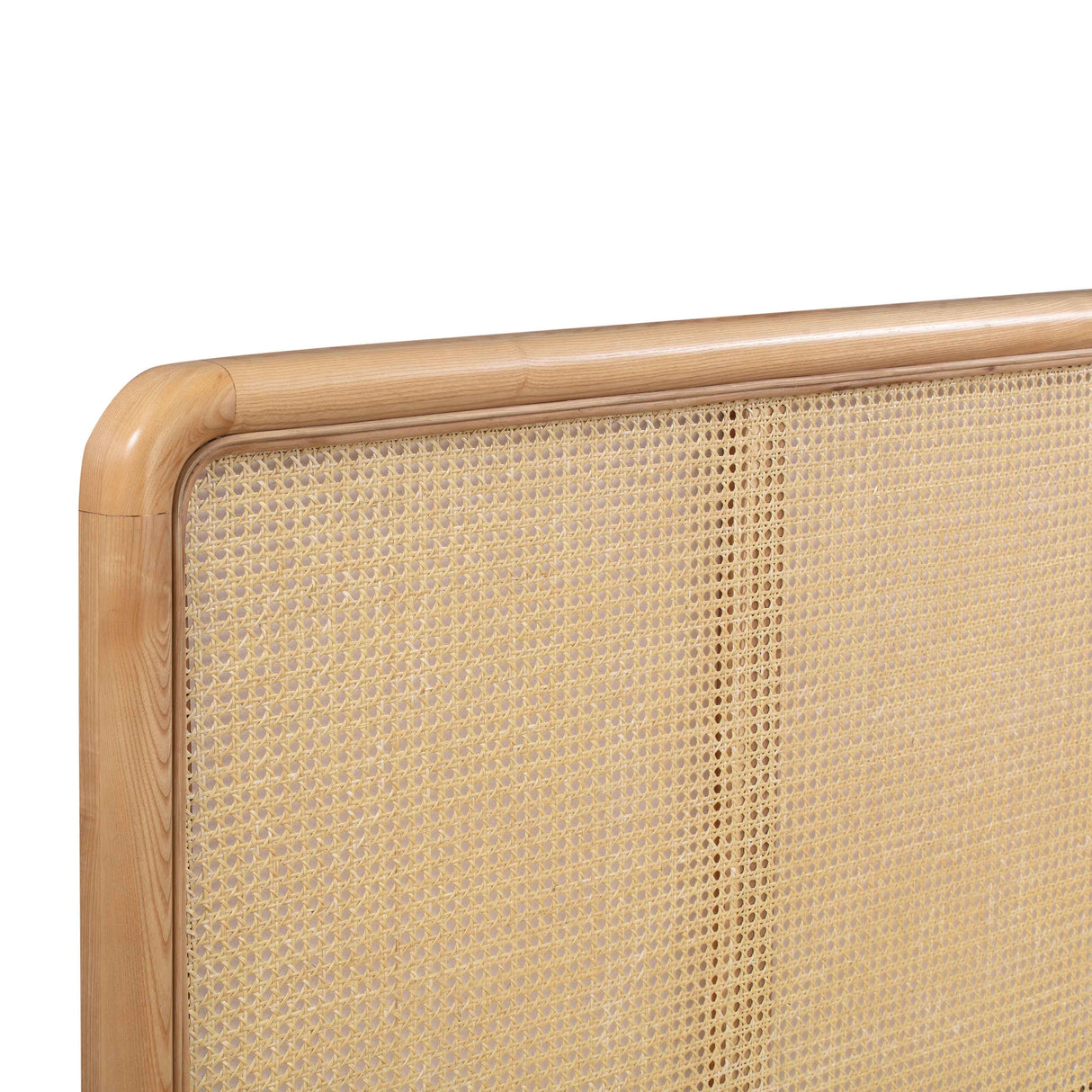 Kavali Velvet and Cane Bed