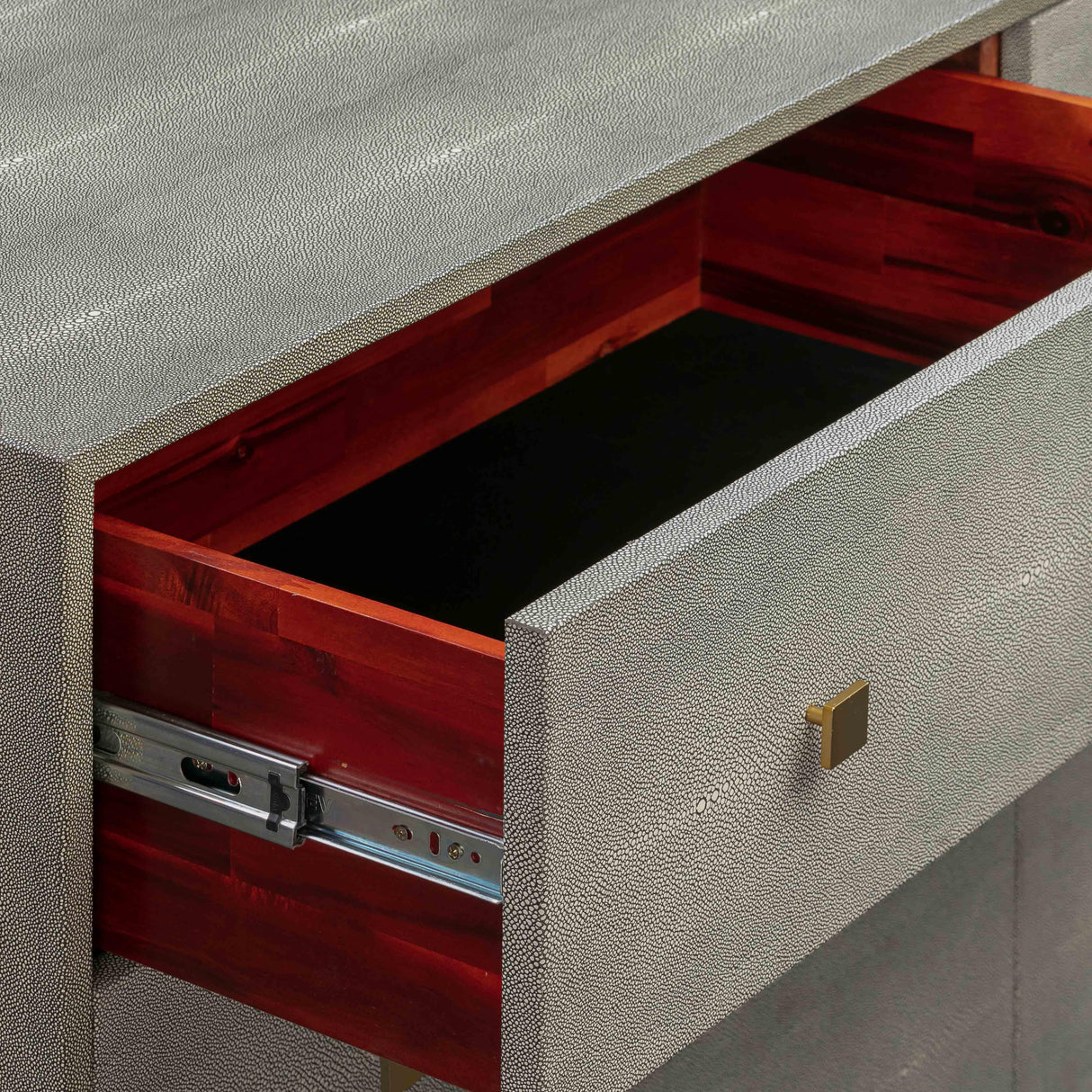 Pesce 57" Shagreen 6 Drawer Dresser