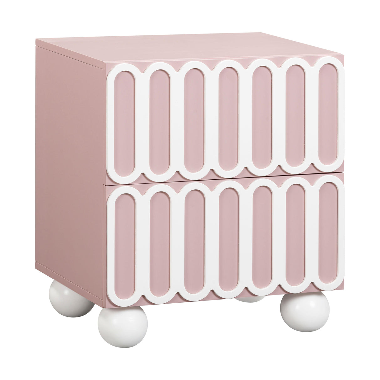 Tori 23" Motif 2-Drawer Nightstand