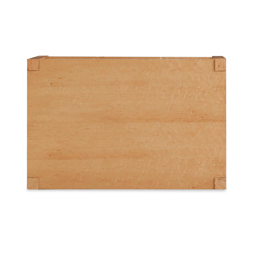 Brandyss Natural Burl Nightstand