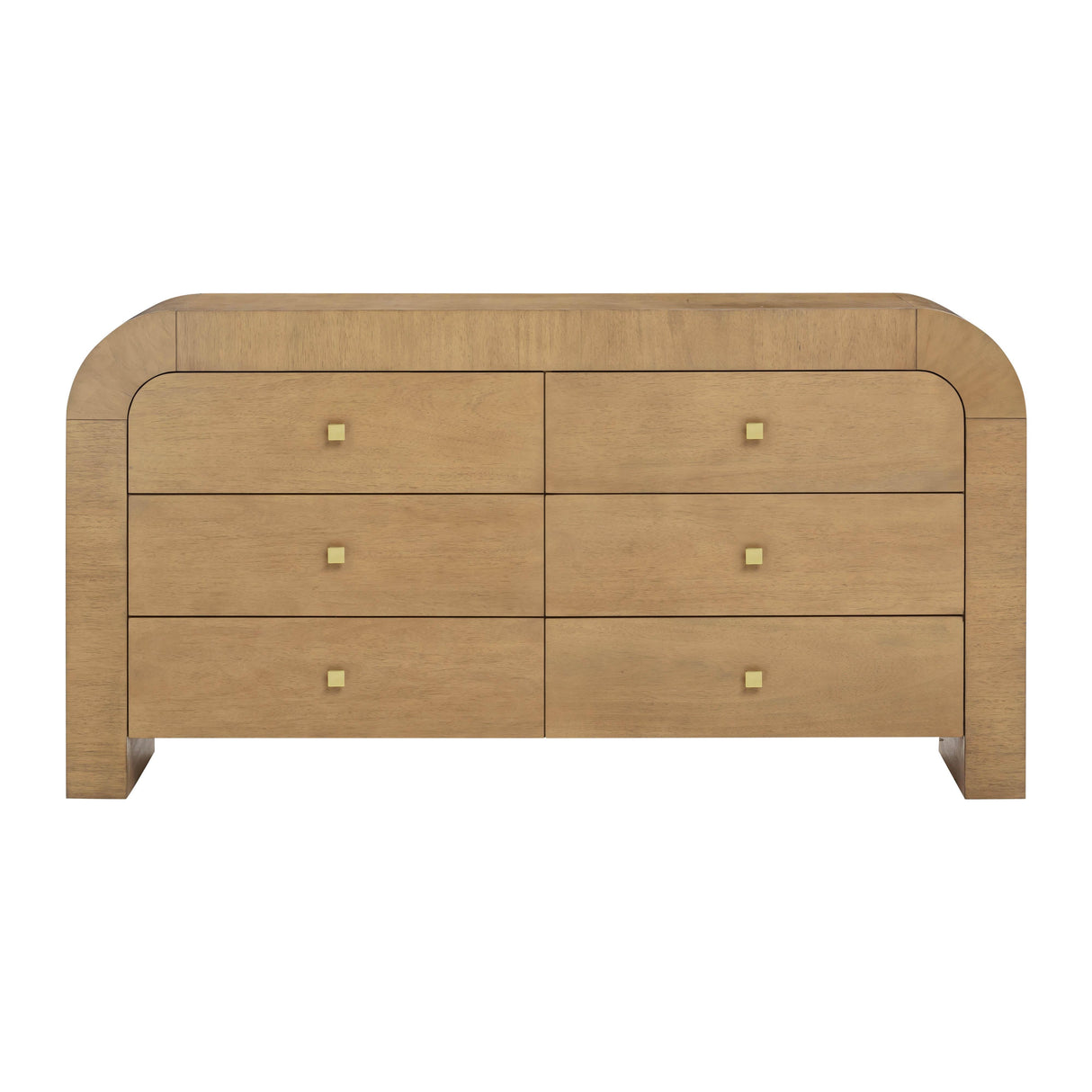 Hump 62" Arched 6-Drawer Dresser