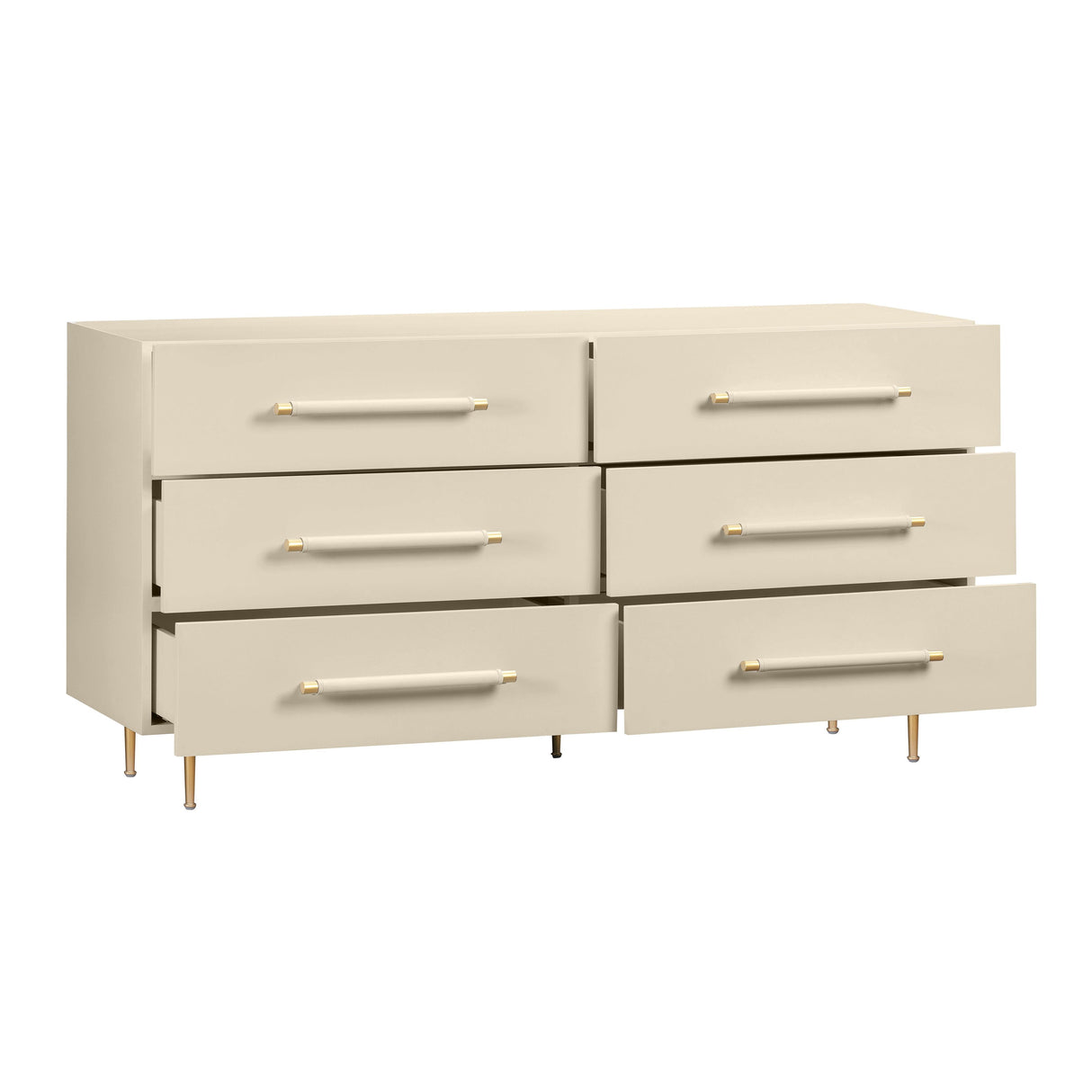 Trident 62" 6-Drawer Dresser