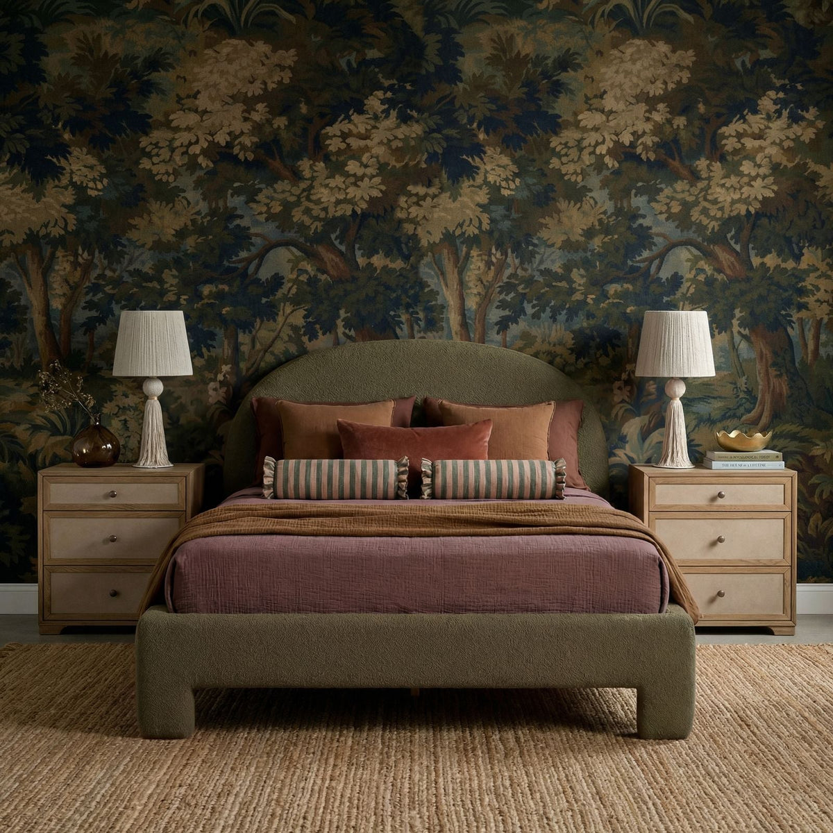 Orphea Performance Boucle Bed - View 12