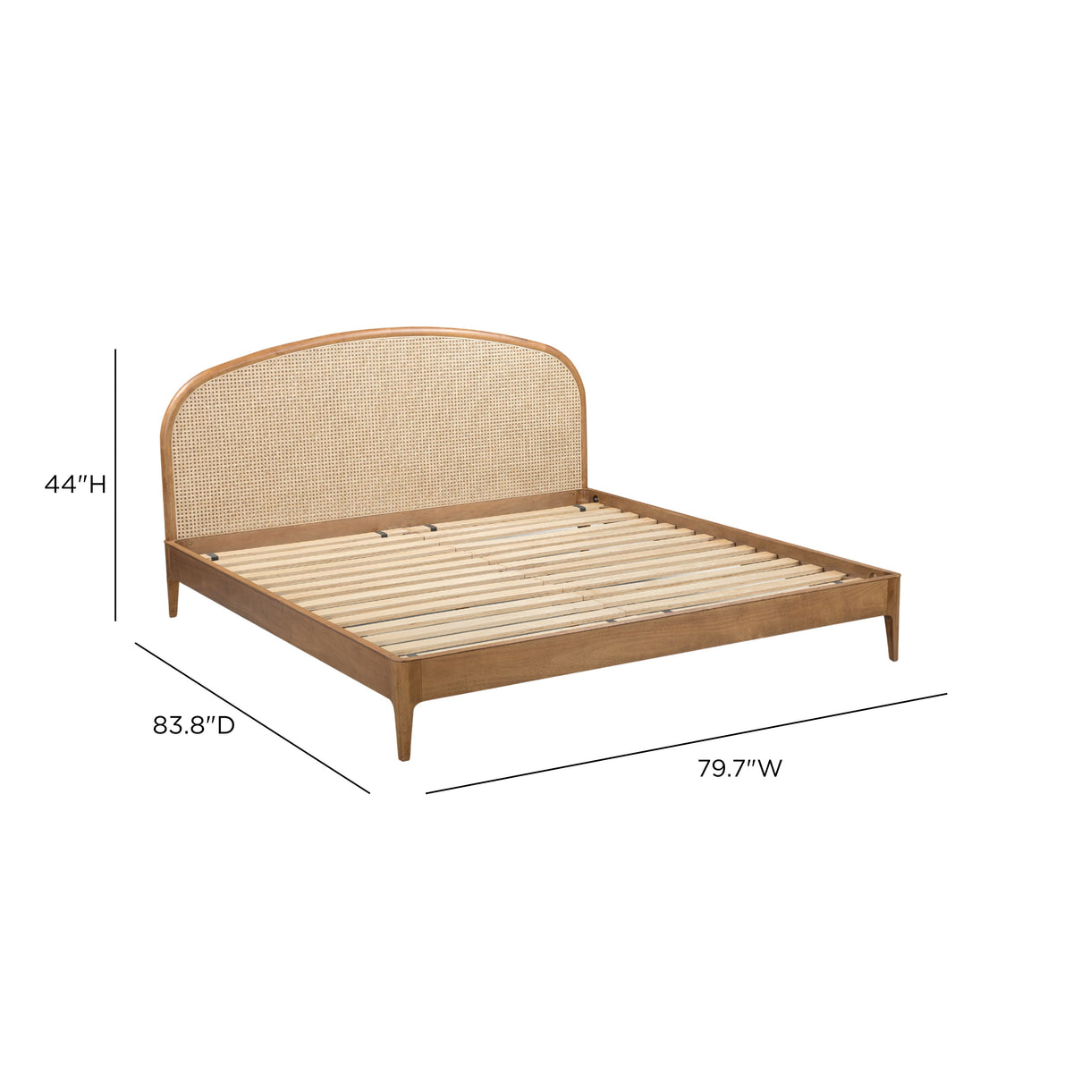 Mico Natural Rattan Bed - View 15