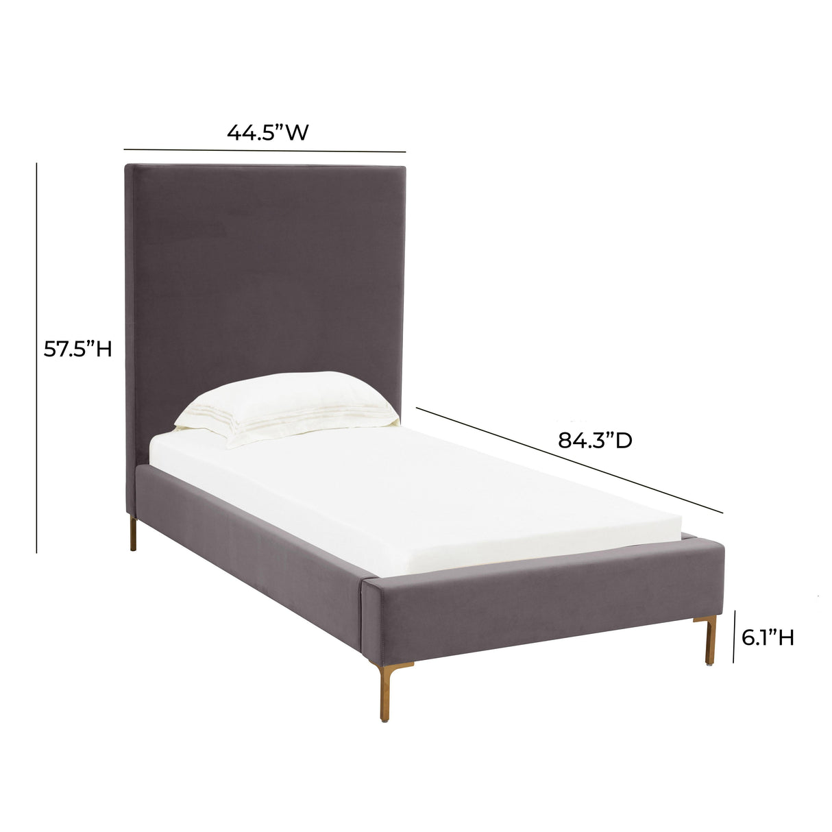 Delilah Velvet Bed