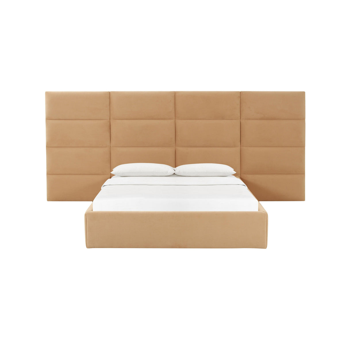 Eliana Velvet Bed with Wings