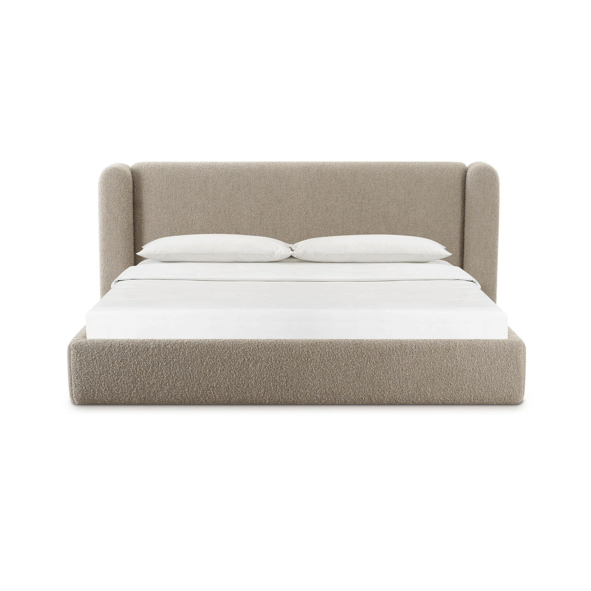 Babette Tan Boucle Bed
