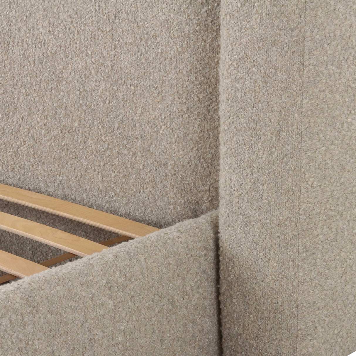 Babette Tan Boucle Bed