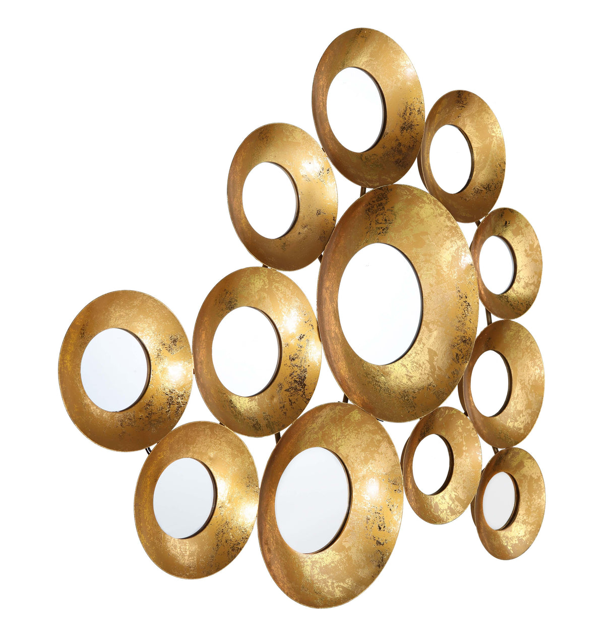 Vivid 29"X30" Gold Mirror