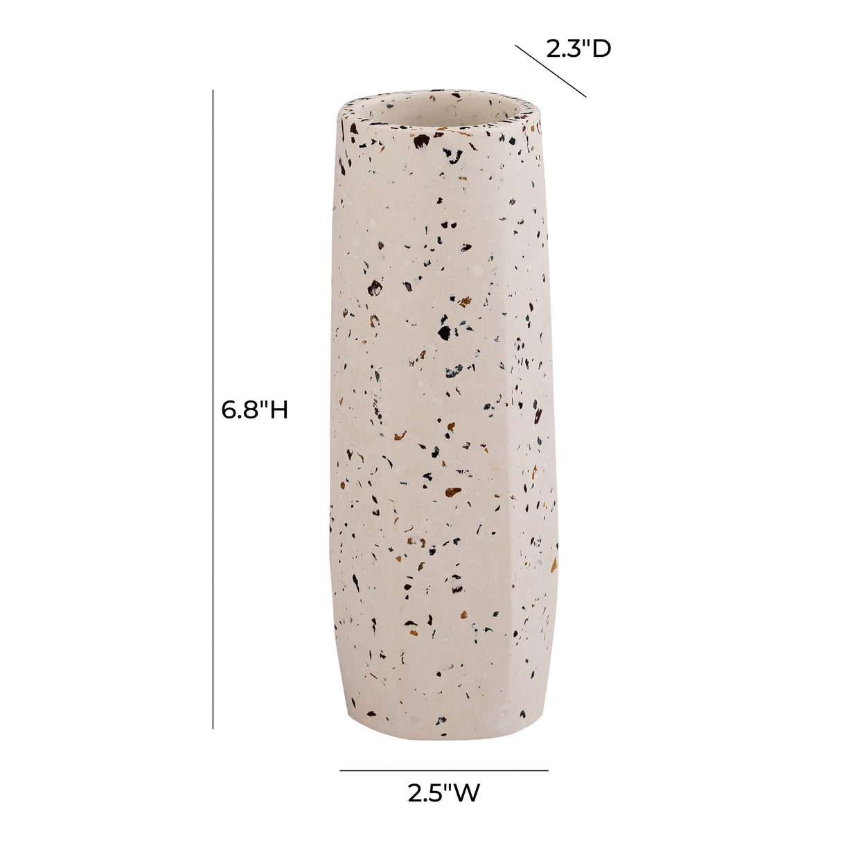 Terrazzo Concrete Vase