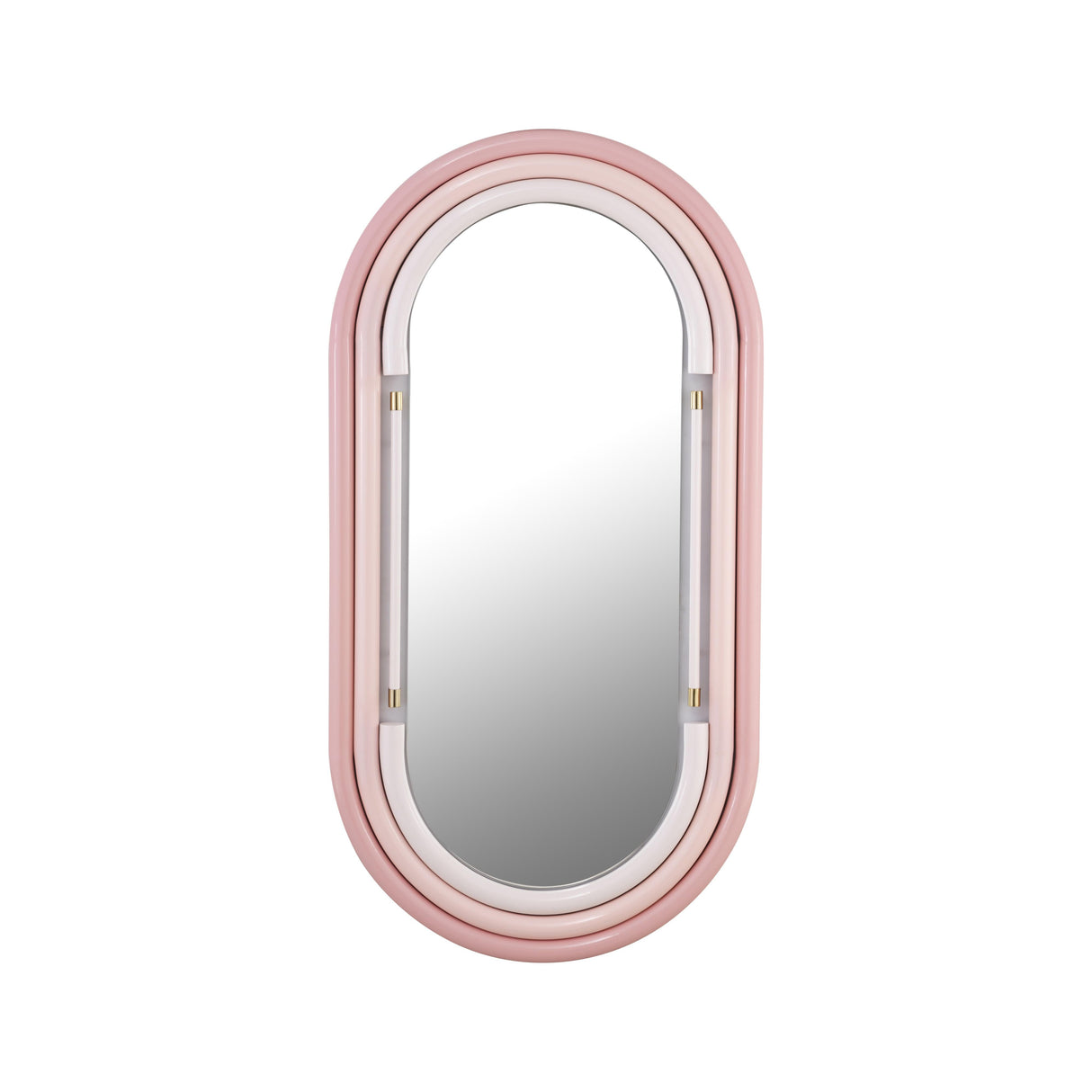 Neon Oval Wall Mirror (26"X50"-28"X58")
