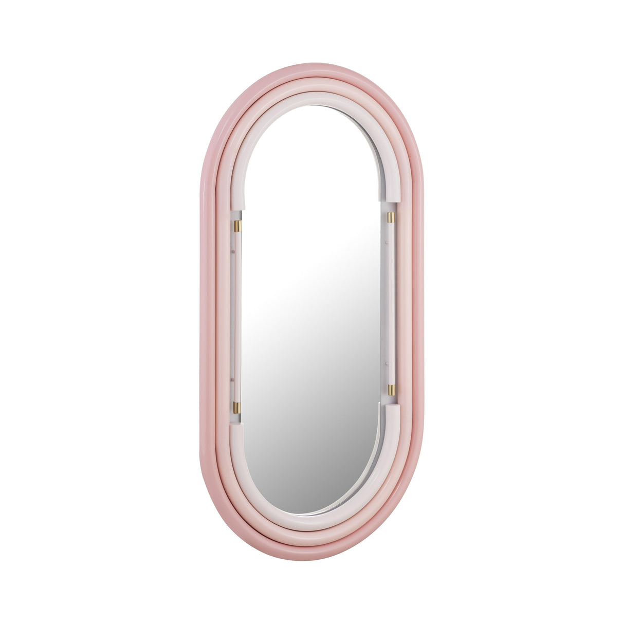 Neon Oval Wall Mirror (26"X50"-28"X58")