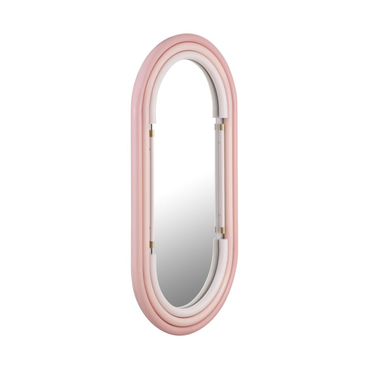 Neon Oval Wall Mirror (26"X50"-28"X58")