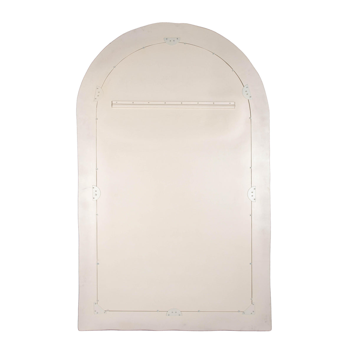 Kaia 48"X79" Cream Textured Floor Mirror