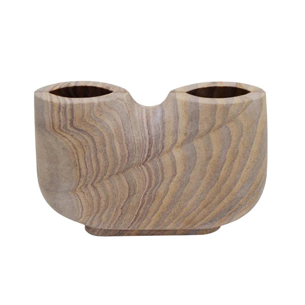 Saava Rainbow Stone Novelty Vase