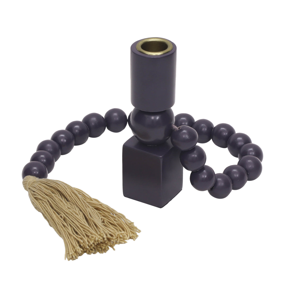 Harrison Wooden Candlestick