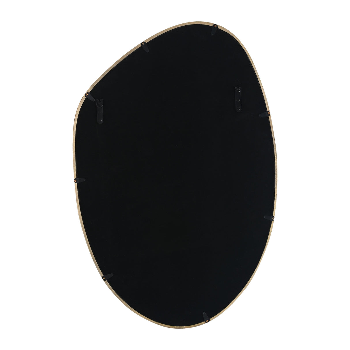 Mika 23"X35.4" Gold Wall Mirror