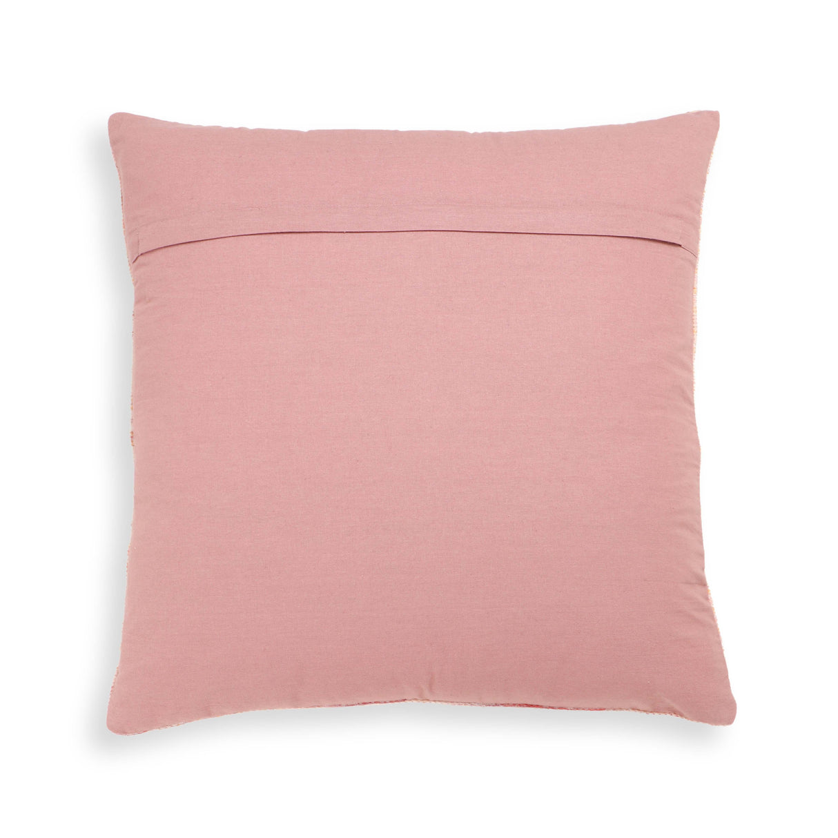 Persia 20" Pink Square Accent Pillow Cover