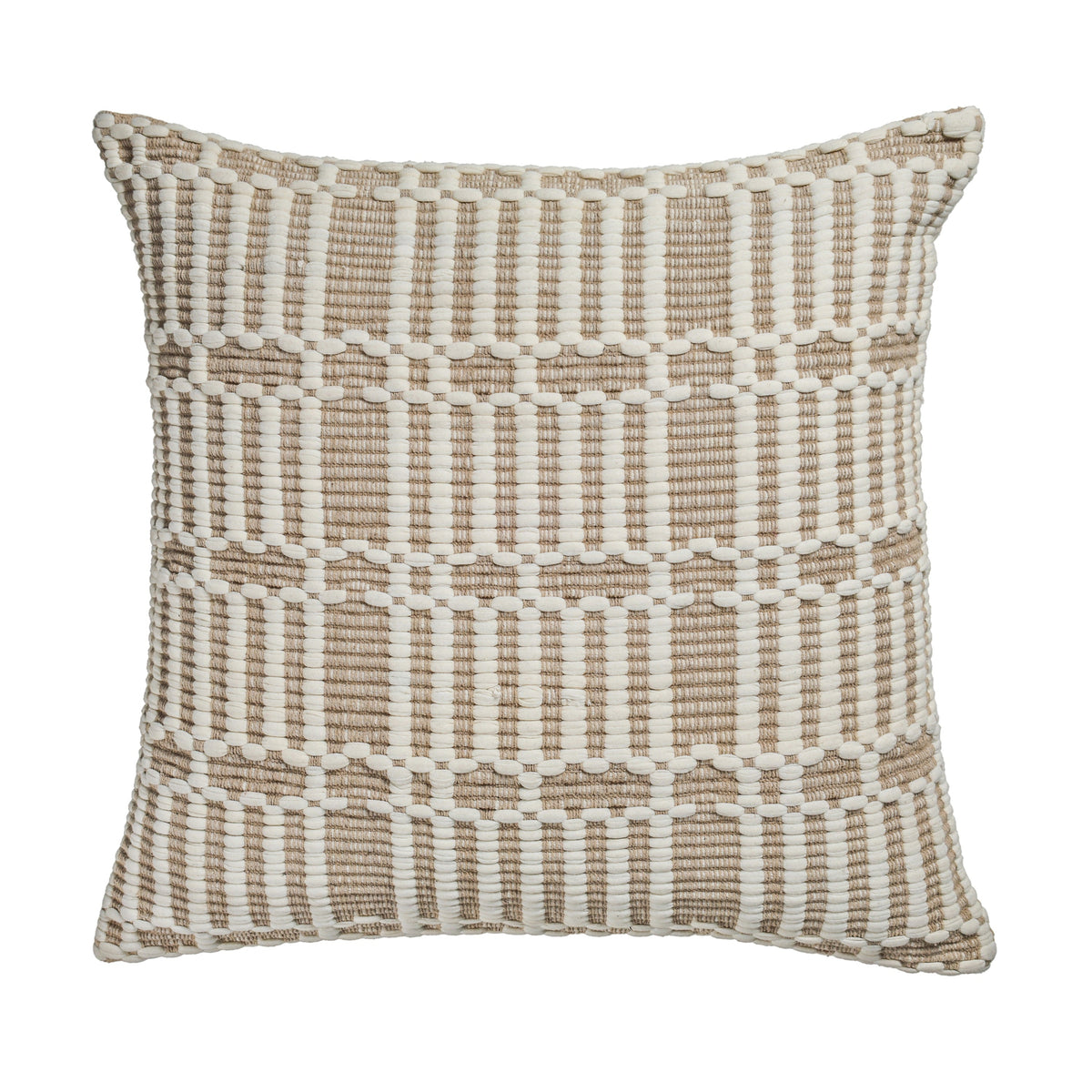 Maresh 20" Square Woven Throw Pillow - View 10