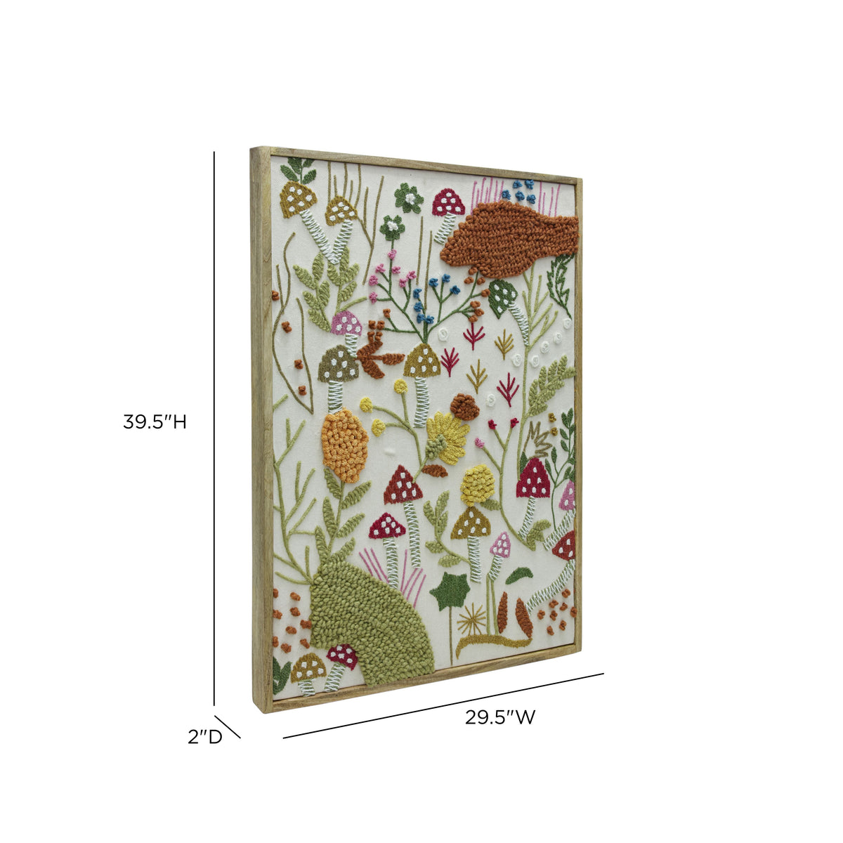 Muro "Forage" Embroidered Wall Art - View 11