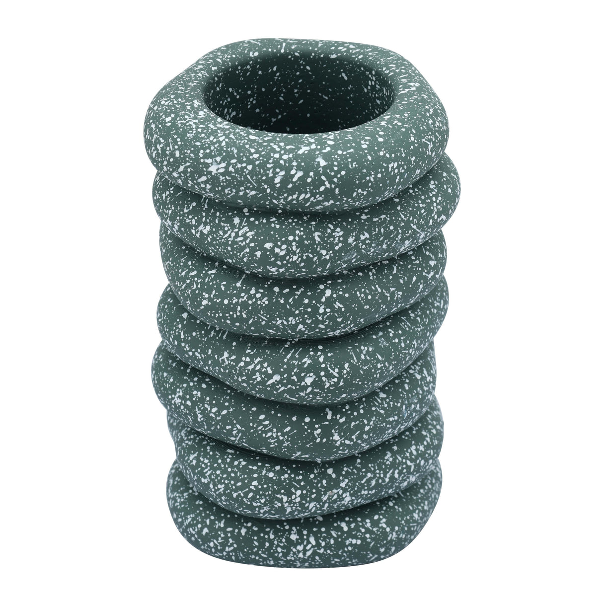 Gabby Speckled Cairn Vase