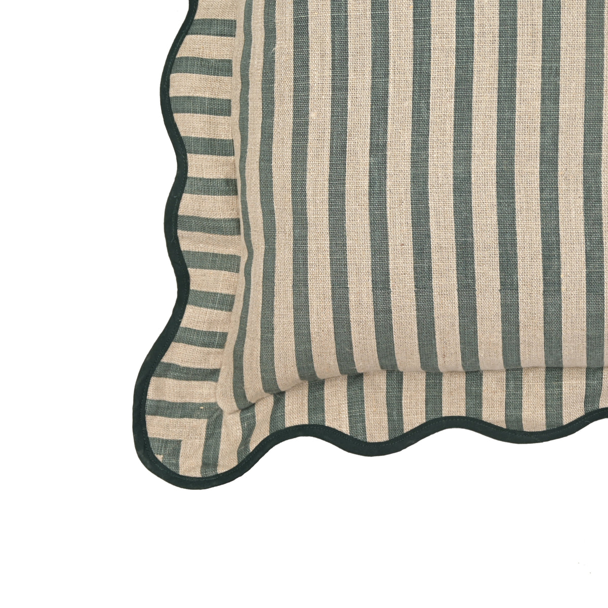 Striped 20" Linen Throw Pillow - View 26