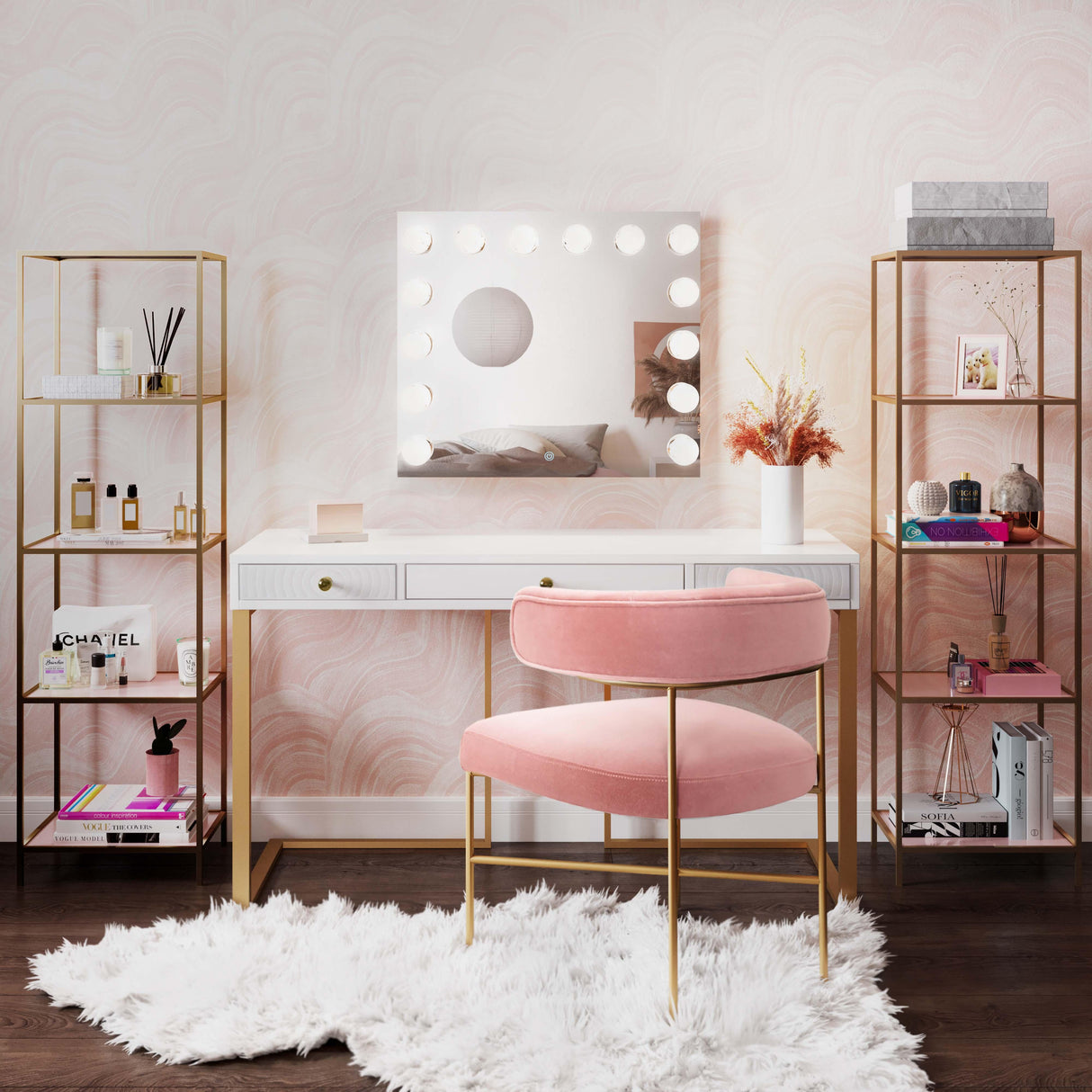 Lola Vanity Mirror (25.6"-41")