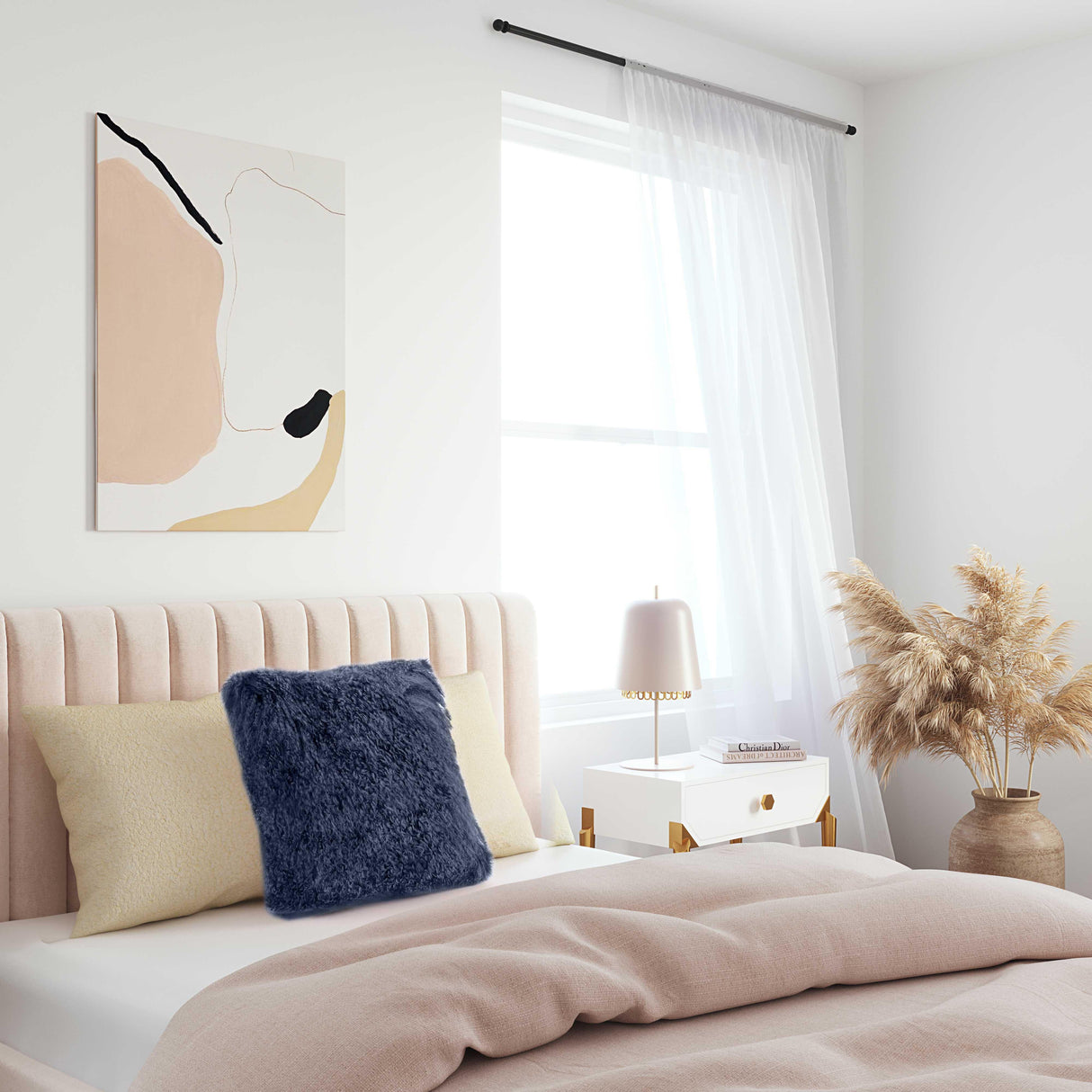 Tibetan Sheep Throw Pillow (16"-20")