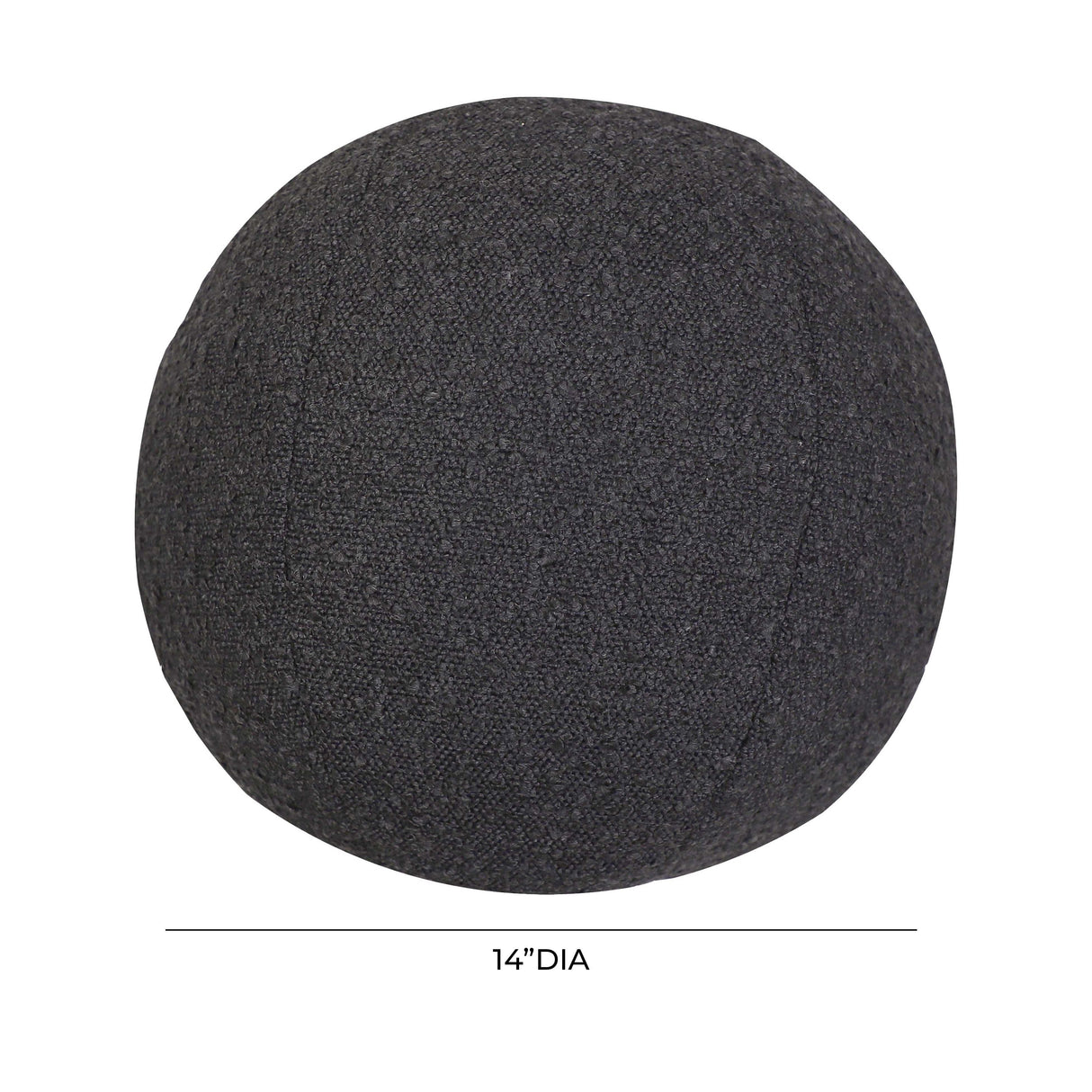 Boba Boucle Ball Pillow (9"-14")