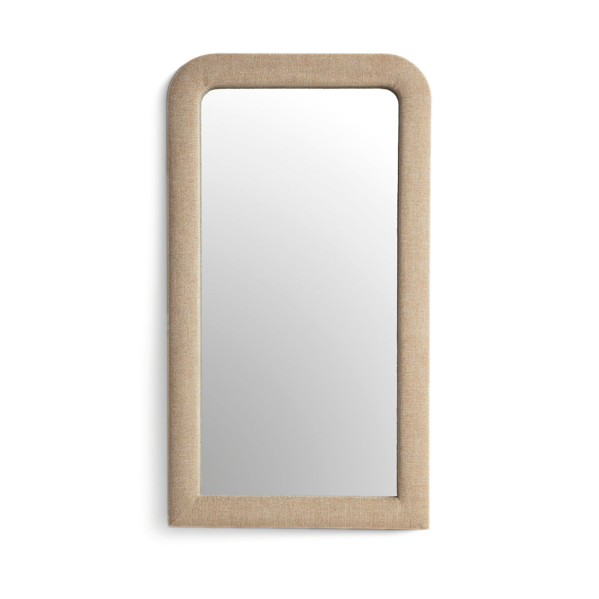 Heidi 43"X78" Upholstered Oversized Floor Mirror - View 12