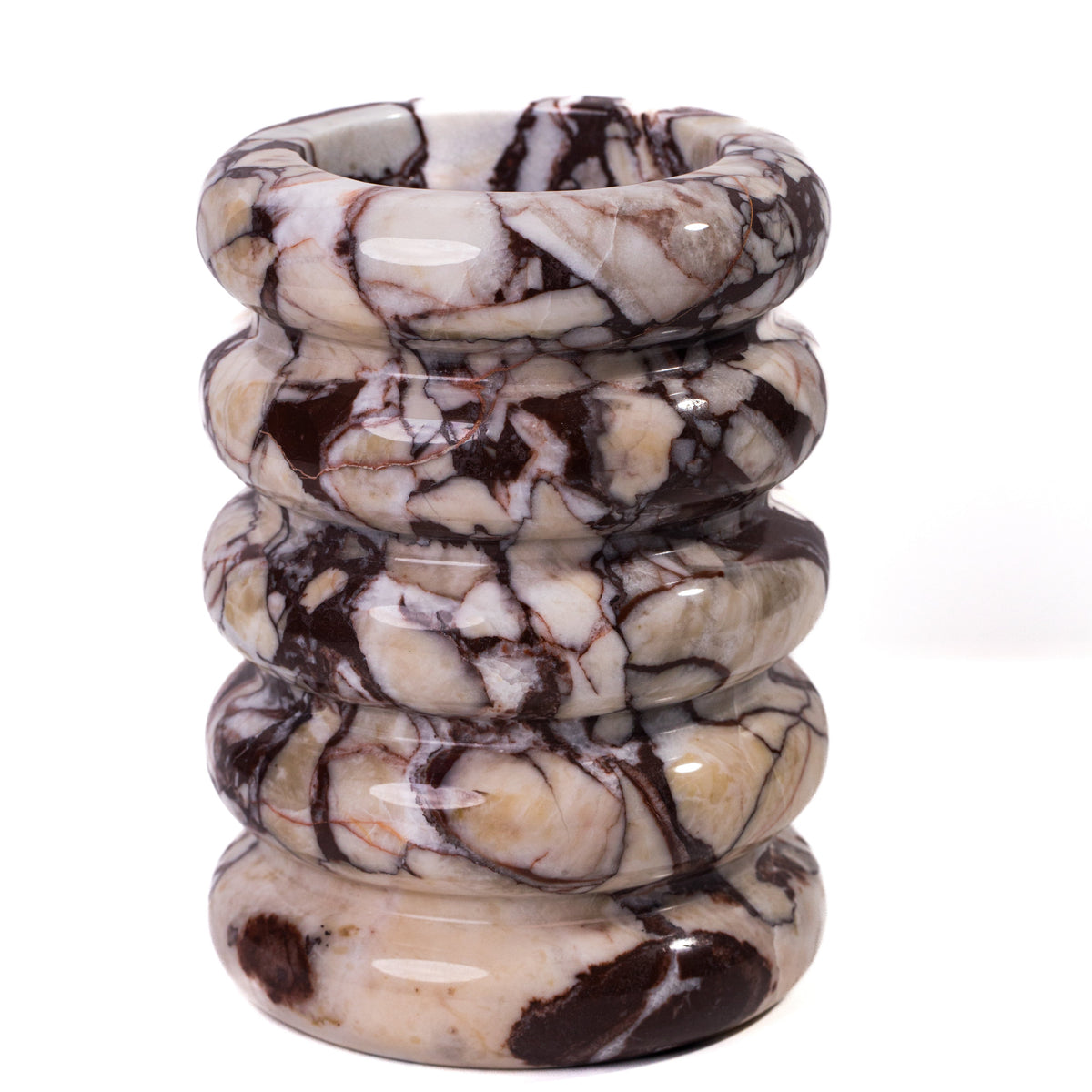 Marble Layered Decorative Vase - View 5