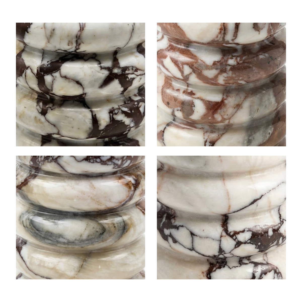 Marble Layered Decorative Vase - View 8