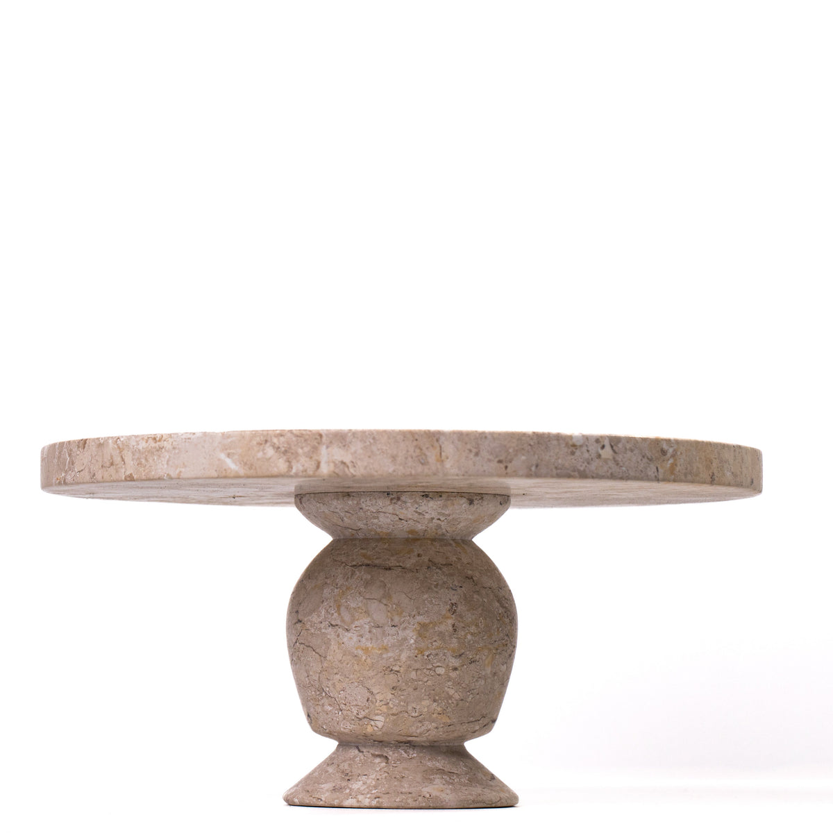 Natural Travertine Cake Stand - View 5