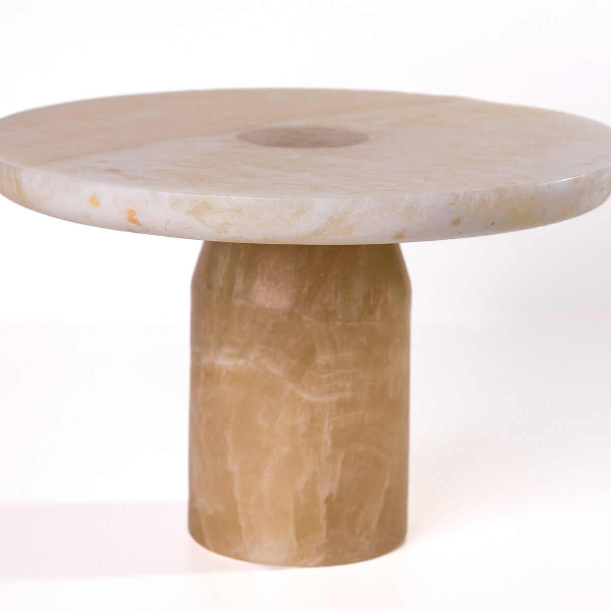 Yellow Onyx Marble Cakestand - View 5