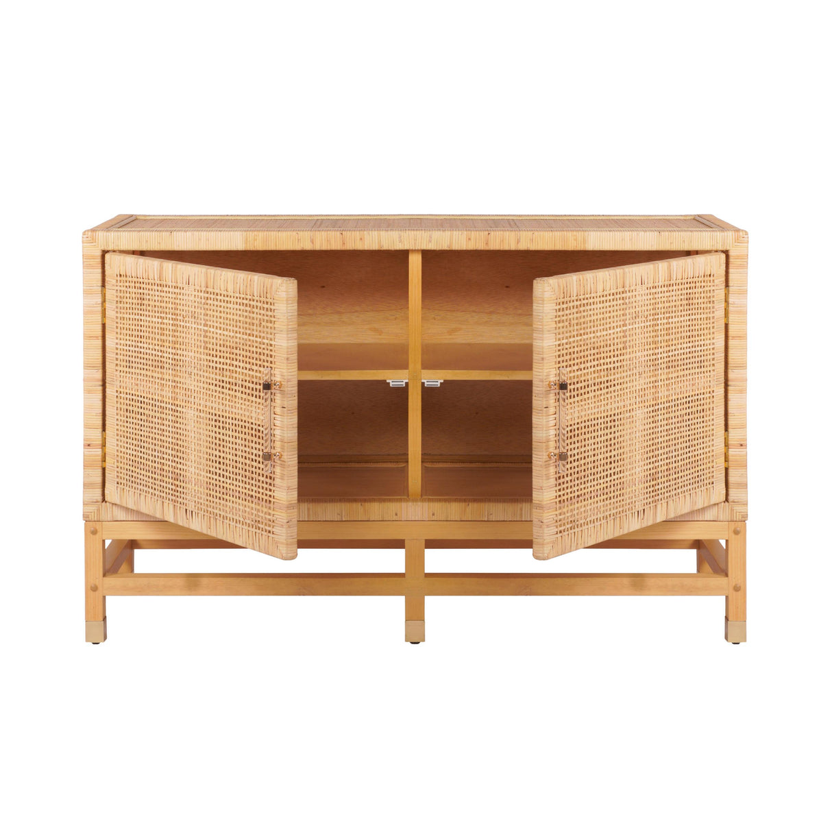 Amara 54" Woven Rattan Buffet