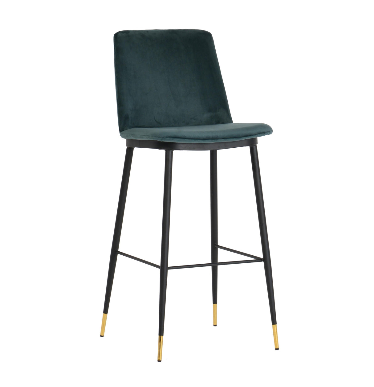 Evora Velvet Counter Stool - Set of 2