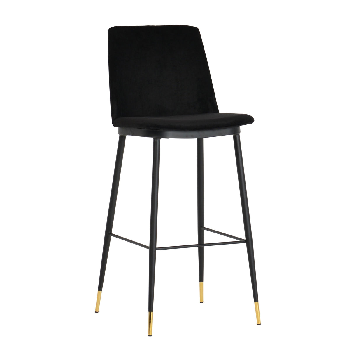 Evora Velvet Counter Stool - Set of 2