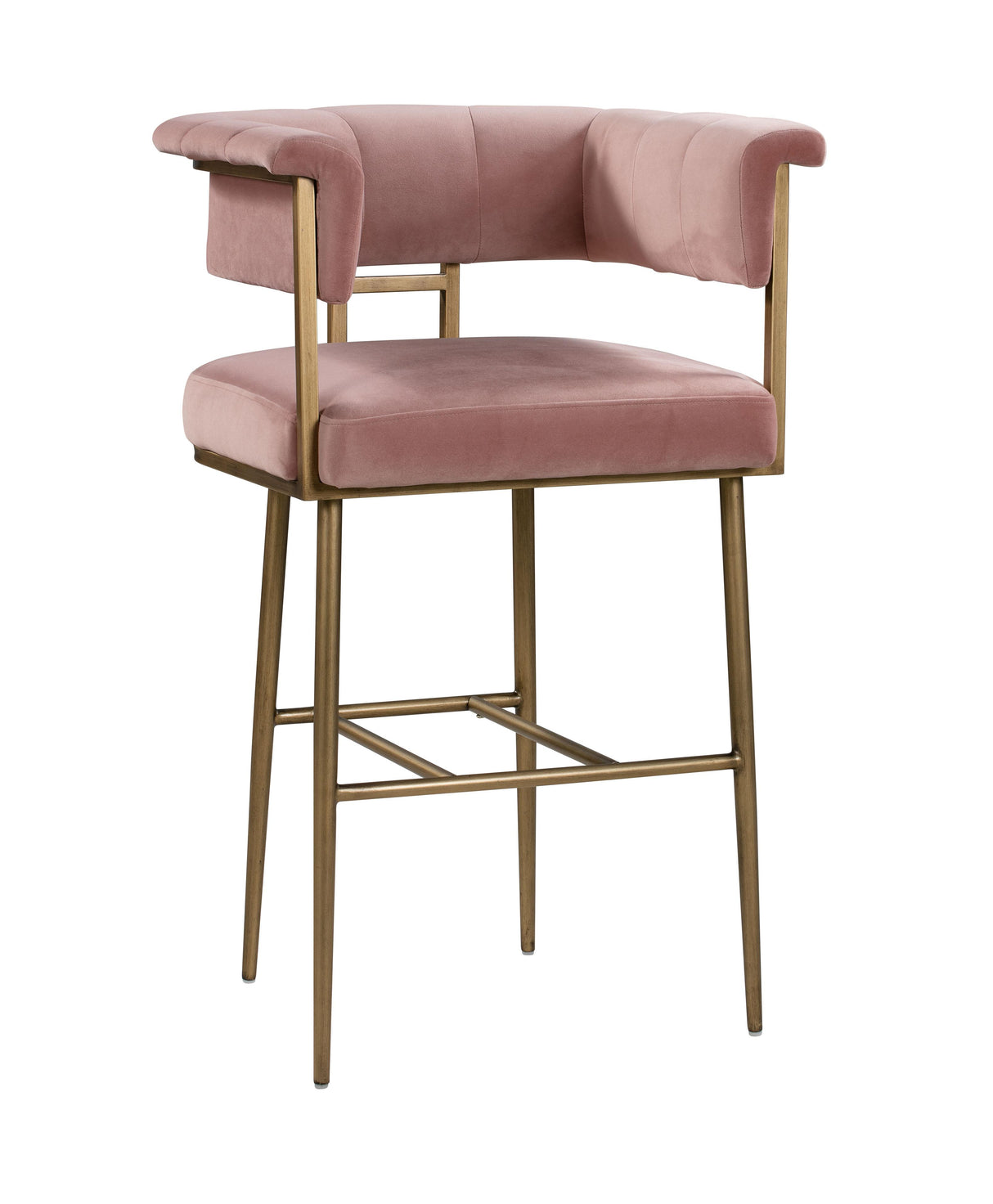 Astrid Velvet Stool
