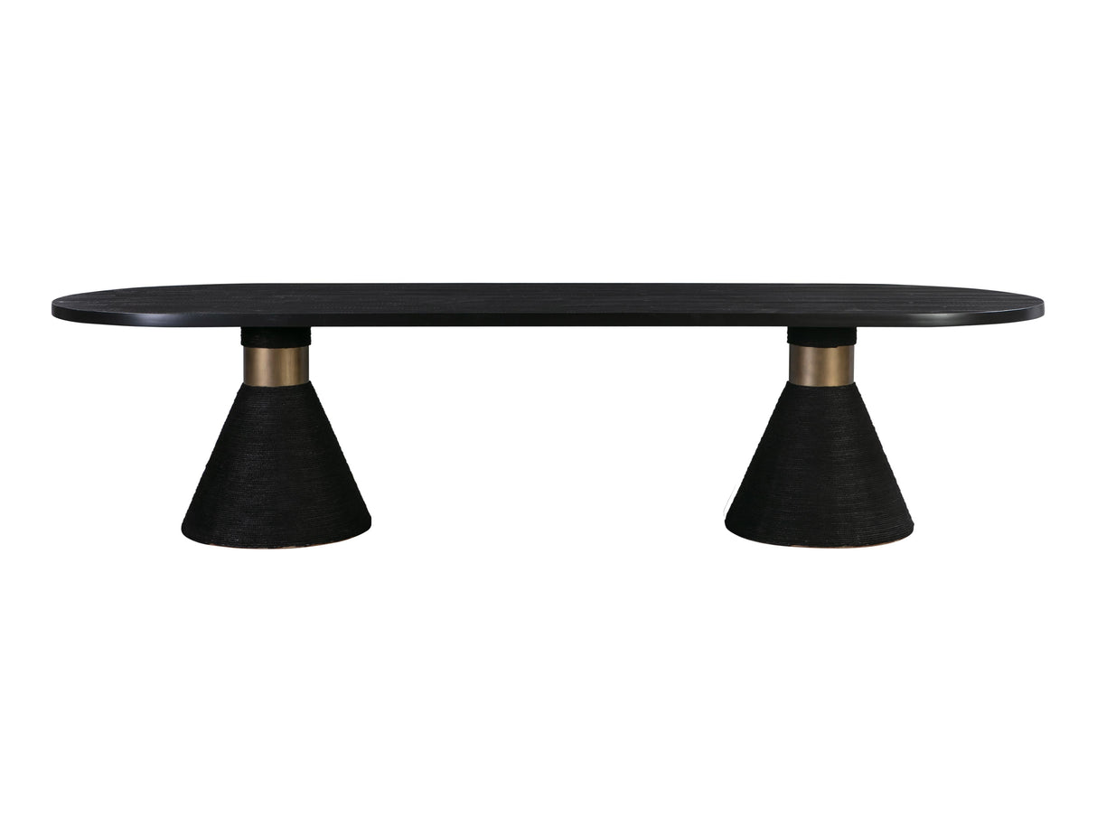 Rishi 120" Rope Oval Dining Table