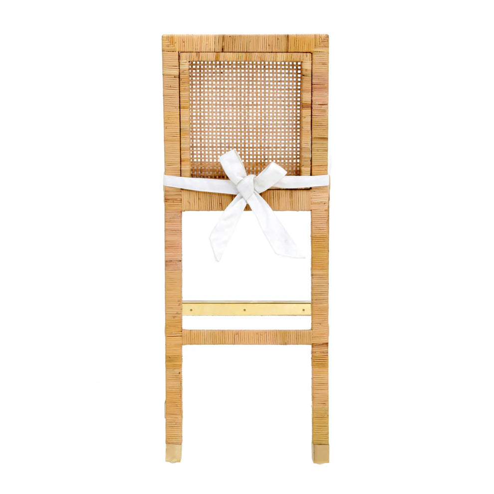 Amara Rattan Performance Fabric Counter Stool