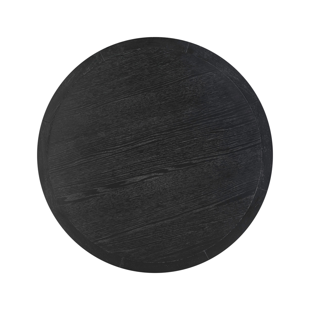 Sahara 41" Black Oak Round Dining Table