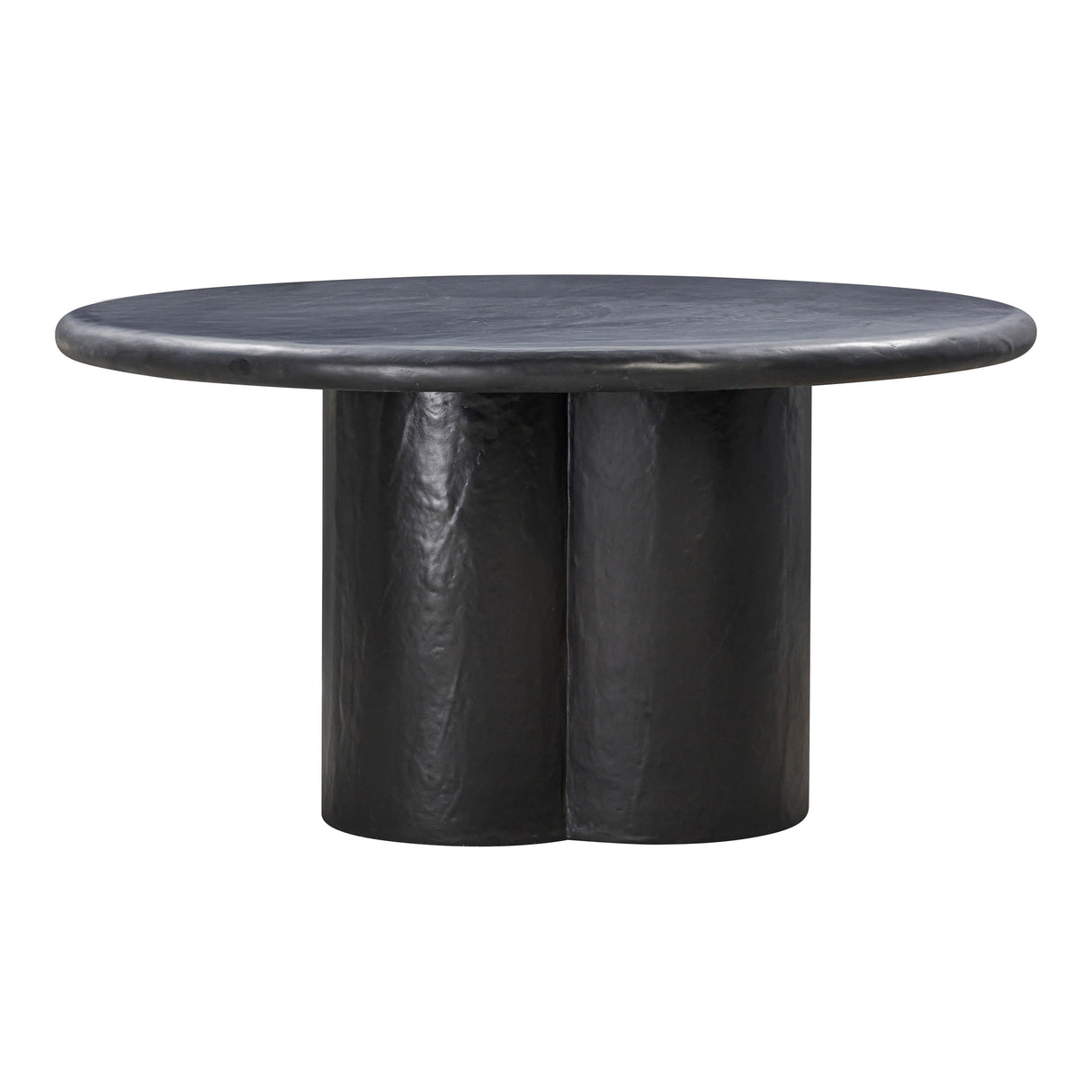 Elika 59" Faux Plaster Indoor / Outdoor Round Dining Table