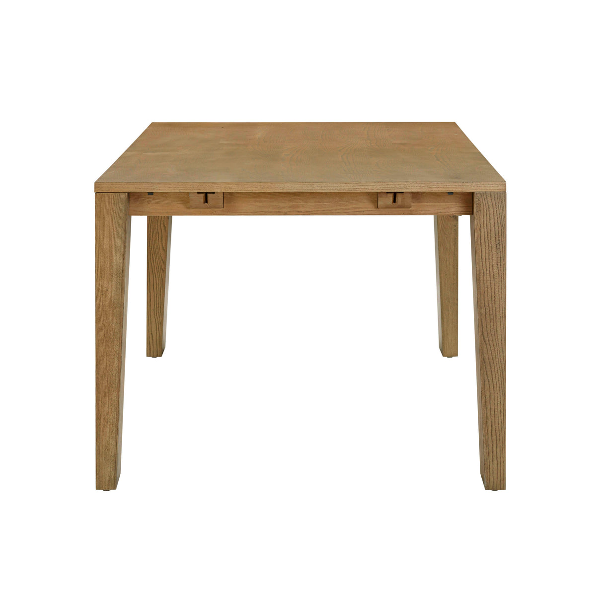 Polly 90"-130" Natural Ash Extendable Rectangular Dining Table