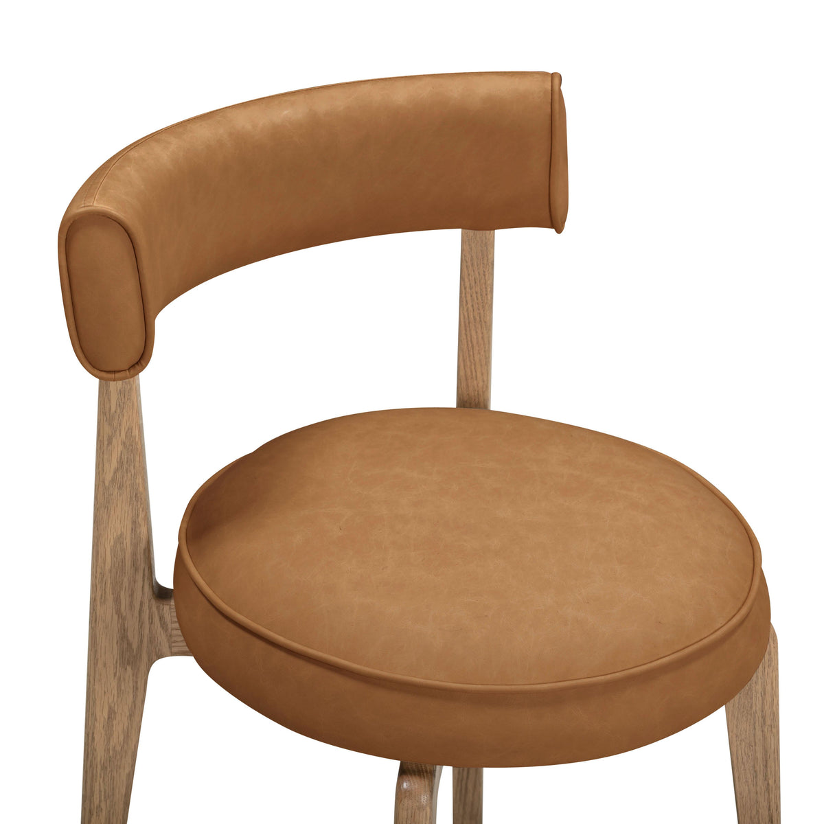 Nikita Performance Vegan Leather Dining Chair - View 15