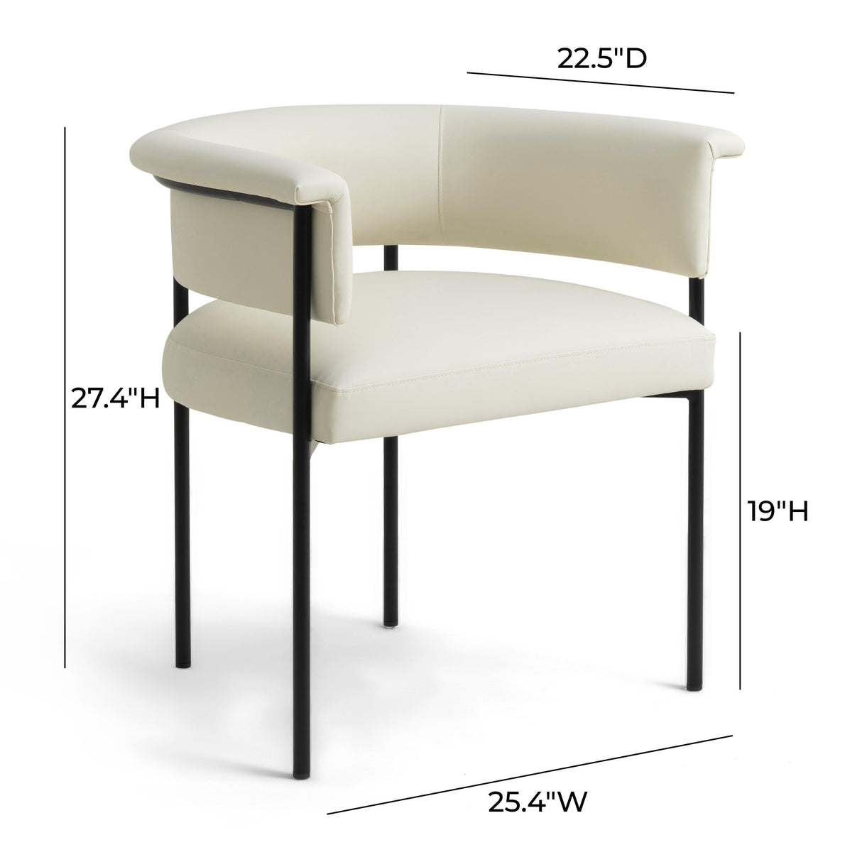 Taylor Performance Vegan Leather Dining Chair