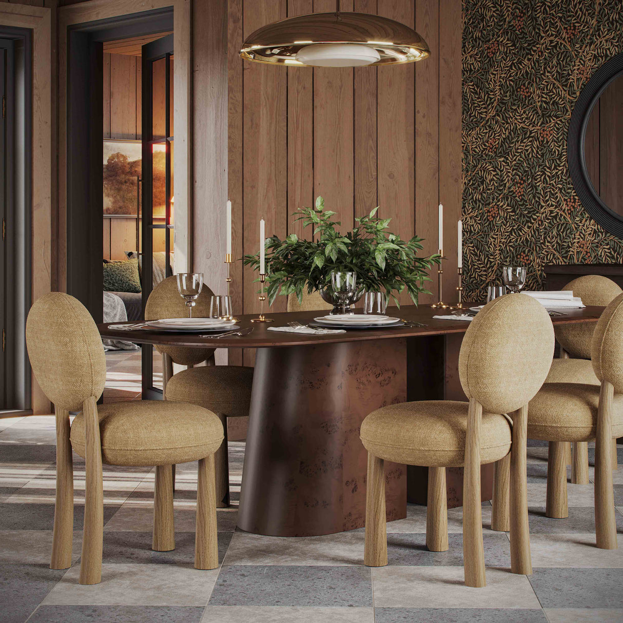 Sulley Performance Basketweave Dining Chair