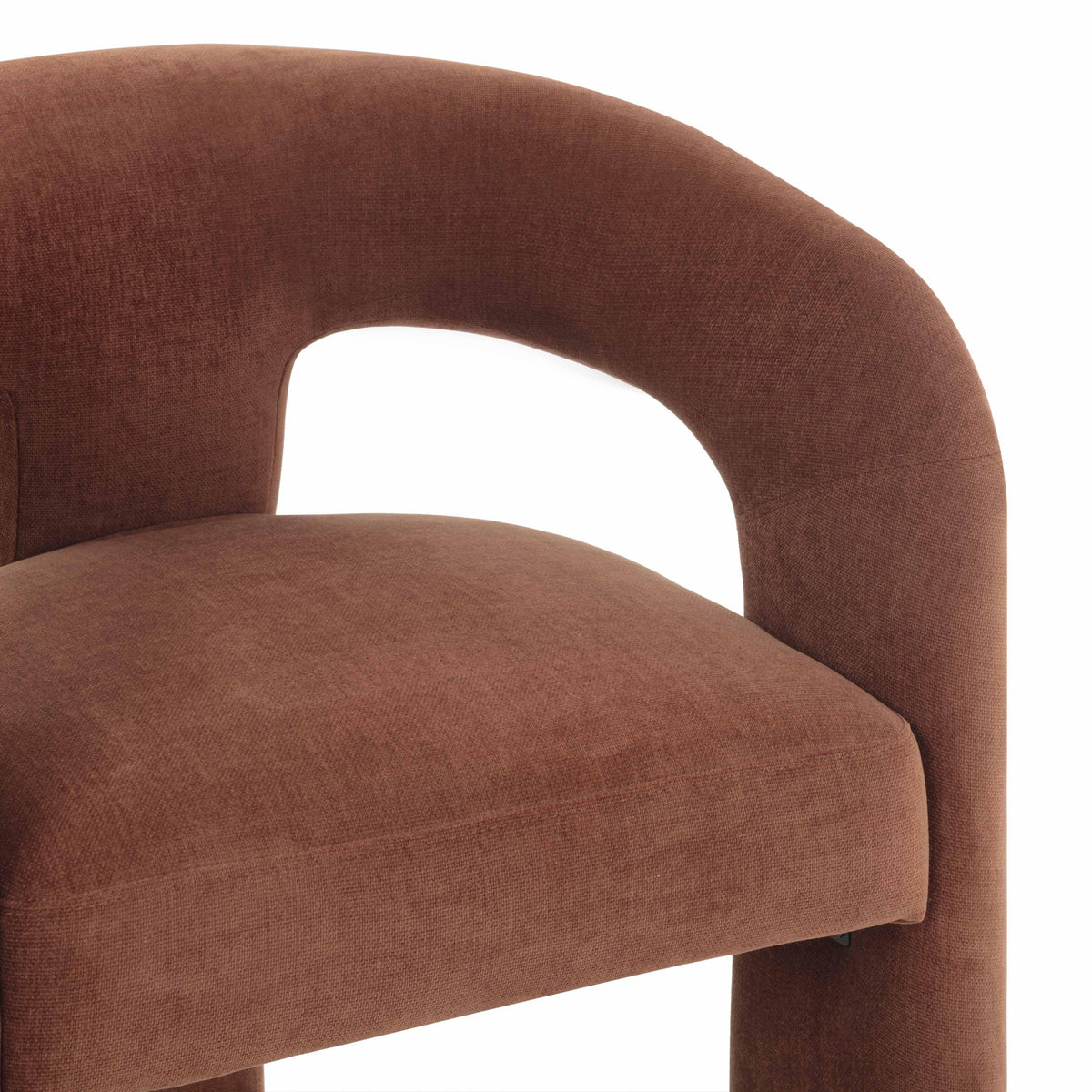 Malone Performance Chenille Dining Chair - View 11