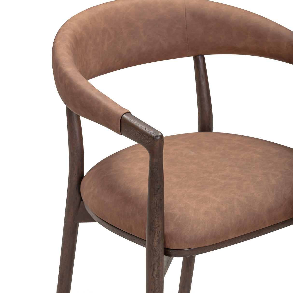 Vina Vegan Leather Dining Chair