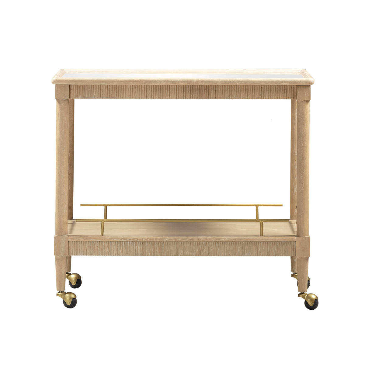Slosh 37" Natural Ash Bar Cart - View 3