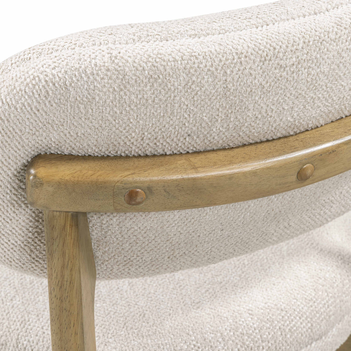 Carnation Performance Fabric Counter Stool
